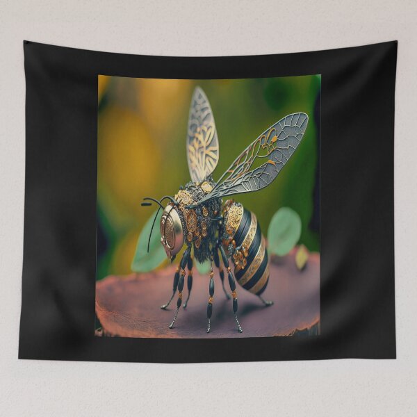 Item preview, Delving into the artistic intricacies of the robot bee designed and sold by gnainpa22.