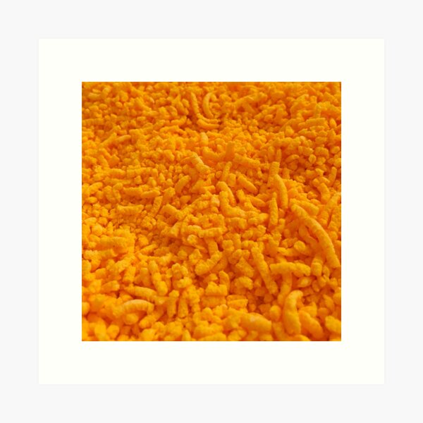 A5 Art Print Cheetos Flamin Hot Junk Food Packaging 