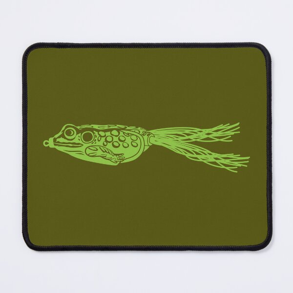 Item preview, Topwater Frog Fishing Lure - Solid Yellow Green designed and sold by BlueSkyTheory.