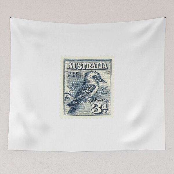 Item preview, Australian Kookaburra Postage Stamp designed and sold by markrichards.