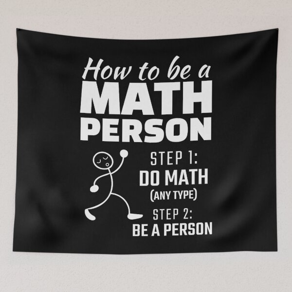 Item preview, how to be a math person do math be a person for teachers tom schiesswald transparent	 designed and sold by yittnmnt77.