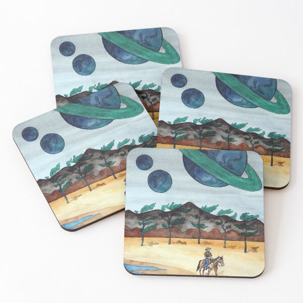 Item preview, Space Cowboy Painting  designed and sold by Kamden Ekern.