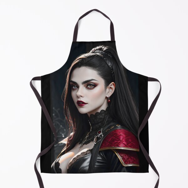 Item preview, Goth Woman Beautiful Young Gothic Style Art Print designed and sold by Stoneheim.