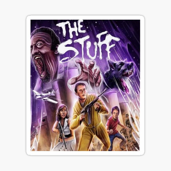 The Stuff - Horror Movie Sticker for Sale by Lorrane Lor Artist