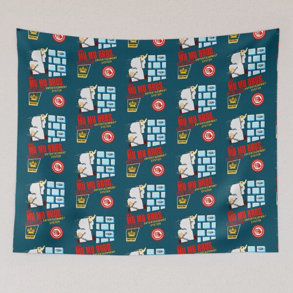 Item preview, Super Mu Mu Bros designed and sold by NuhaHartlinee.