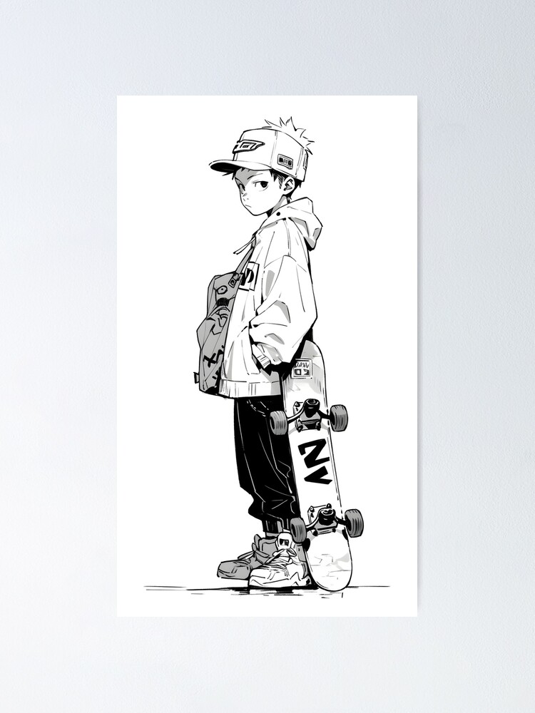 Shizukutan Skateboard Deck – AnimeXtra