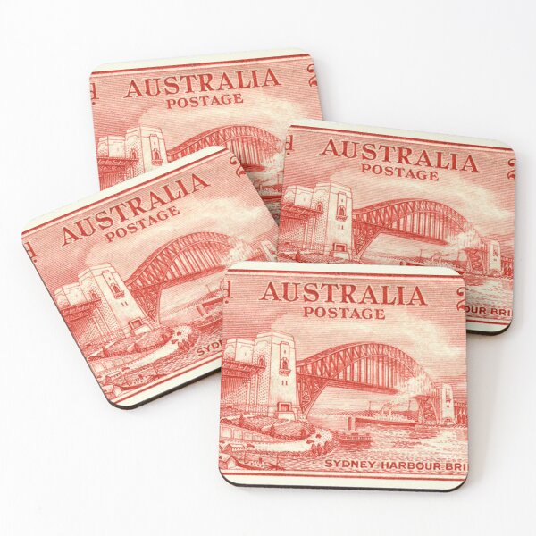 Item preview, Australian Sydney Harbour Bridge Postage Stamp designed and sold by markrichards.