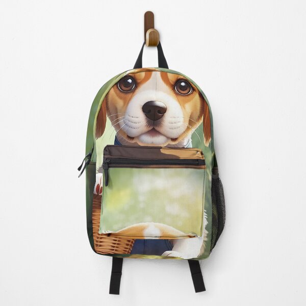 Item preview, Happy Beagle in the forest designed and sold by Artsemg.