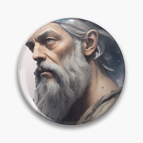 Item preview, Plato Design V Style Philosopher Plato Art Digital - AI Art designed and sold by StoicWarrior.
