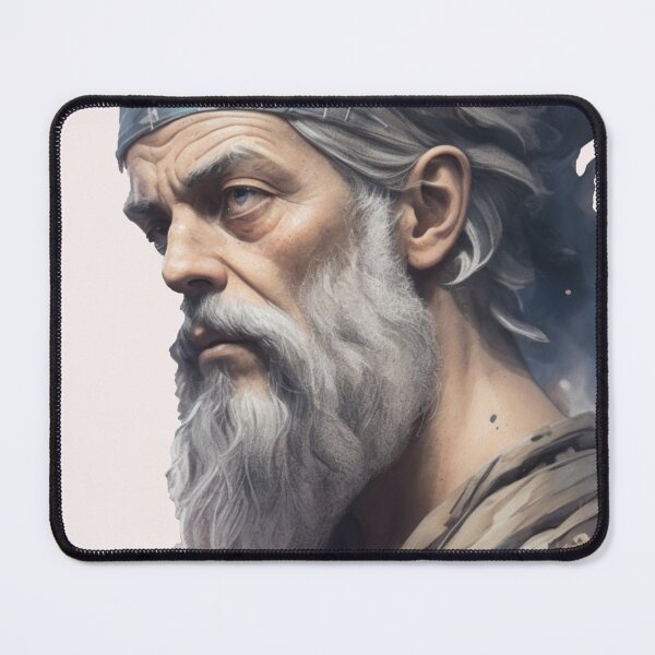 Item preview, Plato Design V Style Philosopher Plato Art Digital - AI Art designed and sold by StoicWarrior.