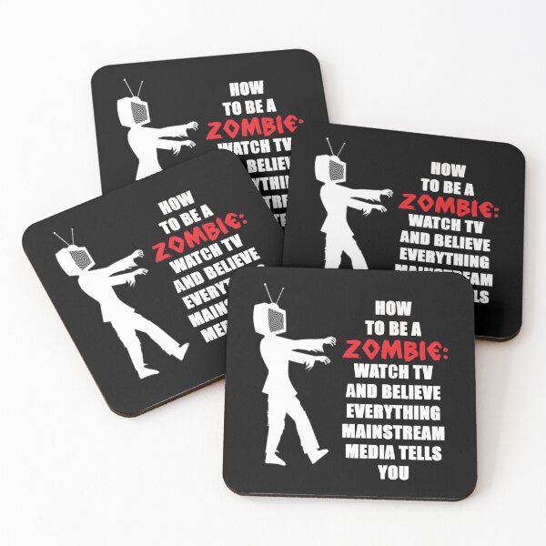 Item preview, How to Be A Zombie, Listen to Mainstream Media  	 		 designed and sold by yittnmnt77.
