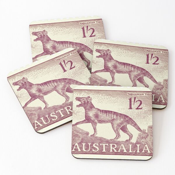 Item preview, Australian Tasmanian Tiger Postage Stamp designed and sold by markrichards.