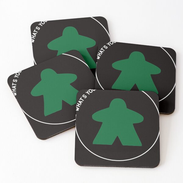 Item preview, GReen meeple - what's your color designed and sold by CAROLYVERDE.