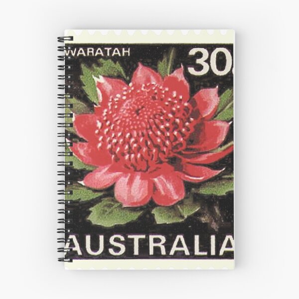 Item preview, Australian Waratah Postage Stamp designed and sold by markrichards.