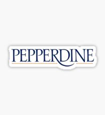Pepperdine Geotag Sticker