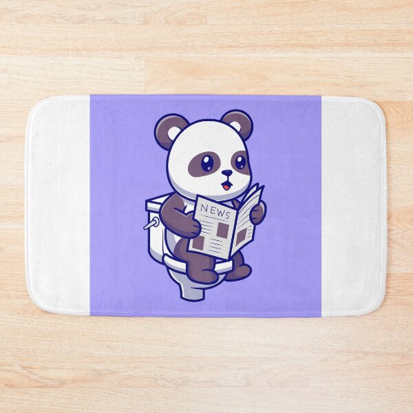 Item preview, Panda's Playful Pause: Cartoon Vector Illustration designed and sold by hjian8219.