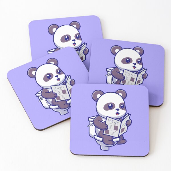 Item preview, Panda's Playful Pause: Cartoon Vector Illustration designed and sold by hjian8219.