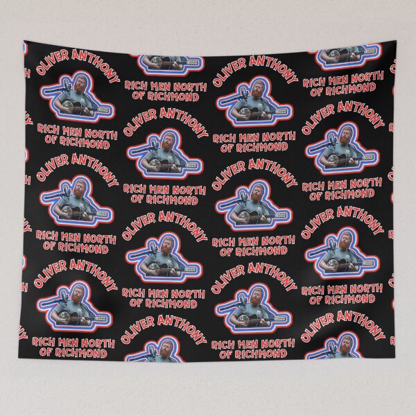 Item preview, Rich Men North Of Richmond designed and sold by WoodburyLake.