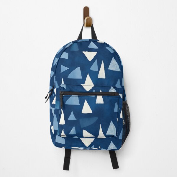 Item preview, Blue Triangle Abstract Pattern designed and sold by ColorfulVanilla.