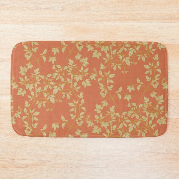 Item preview, Orange and Yellow Crawling Ivy Vines designed and sold by PatternedbySab.