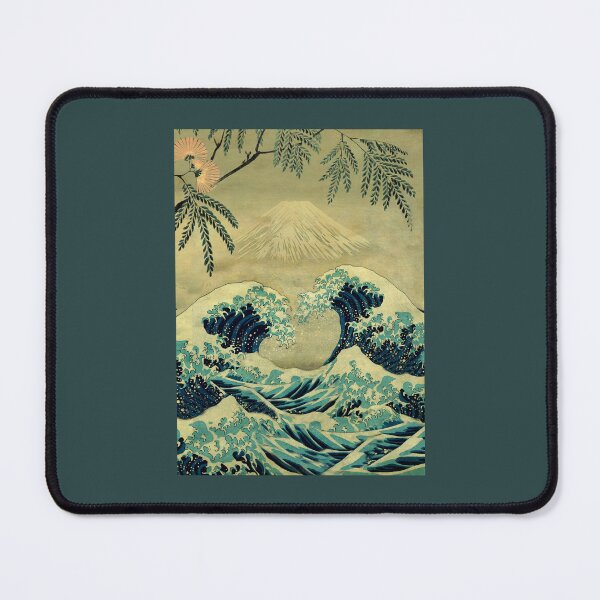 Item preview, The Great Blue Embrace at Yama - Nature Landscape designed and sold by cairona.