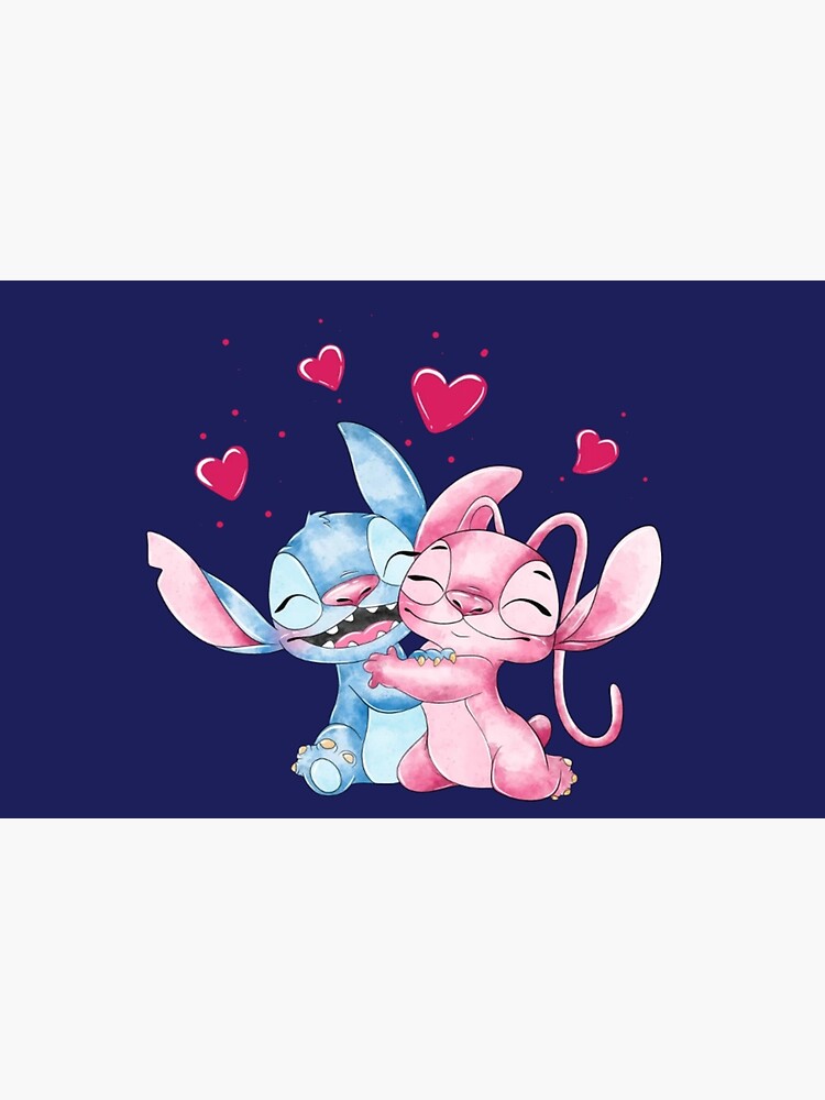 stitch and angel Poster by Reality Fan