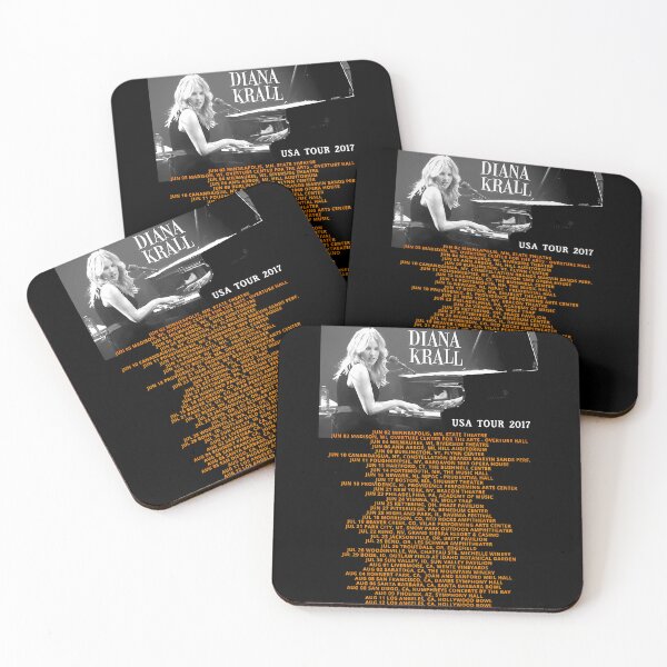 Item preview, adm49 Tour Dates Diana Krall Back01 designed and sold by AadenHodgeSt.