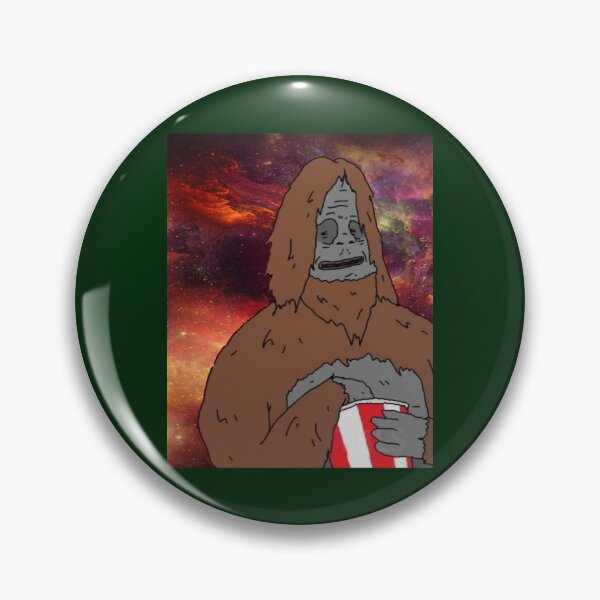 Item preview, Big Lez - Sassy Sasquatch Popcoin designed and sold by VintageNre.