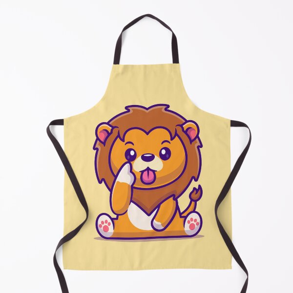 Item preview, Playful Lion's Roar: Cartoon Vector Illustration designed and sold by hjian8219.