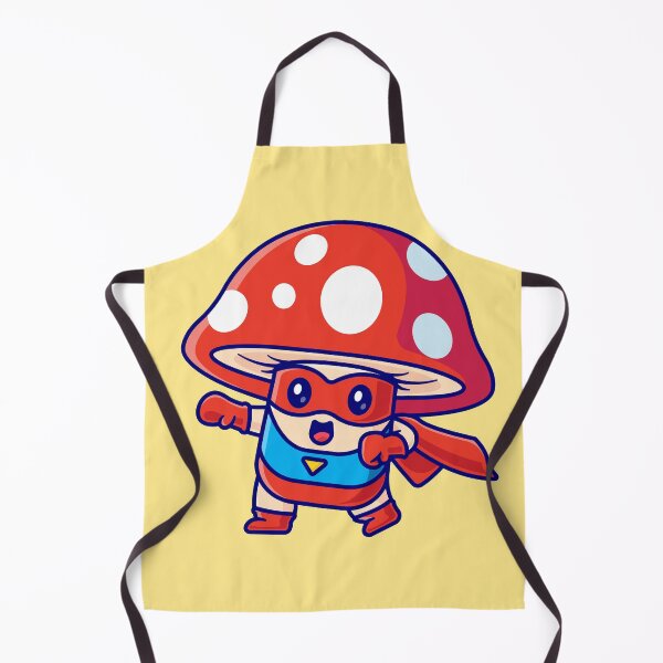 Item preview, Mighty Mushroom Defender: Cartoon Superhero Vector Illustration designed and sold by hjian8219.