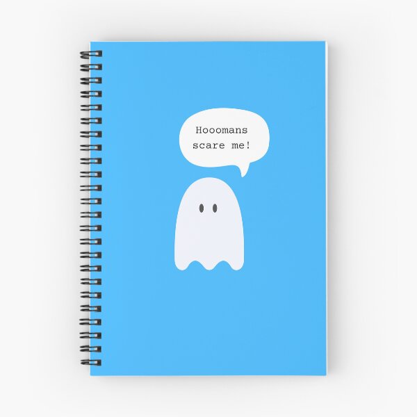 Item preview, Ghost that is scared of humans  designed and sold by stupidpotato1.