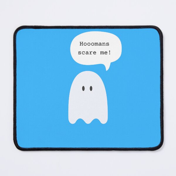 Item preview, Ghost that is scared of humans designed and sold by stupidpotato1.