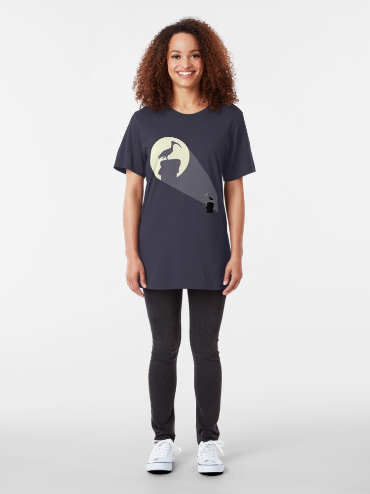 Alternate view of Bat Chicken Slim Fit T-Shirt