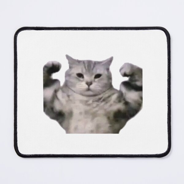 Item preview, Buff Cat Meme designed and sold by Fecal-Fashion.