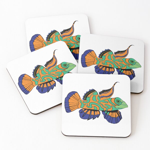 Item preview, Mandarinfish Dragonet Fish designed and sold by SurfinGator.
