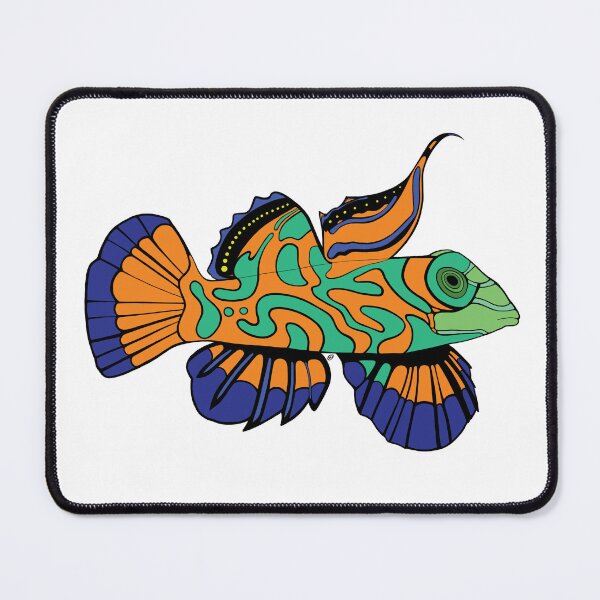 Item preview, Mandarinfish Dragonet Fish designed and sold by SurfinGator.