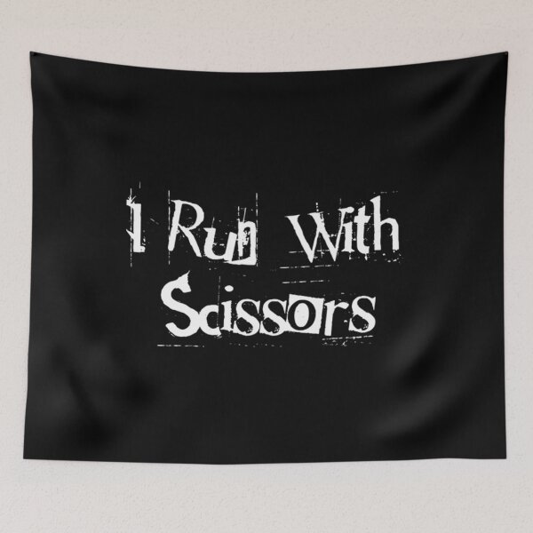 Item preview, I Run With Scissors  Dark Apparel Classic 		 designed and sold by zgawqiebkmr43.
