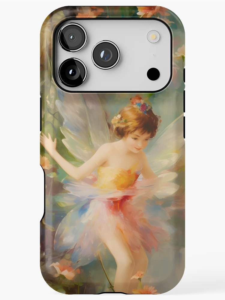 Thumbnail 1 of 4, iPhone Case, Fairy Pattern 9 designed and sold by DigitalPatternx.