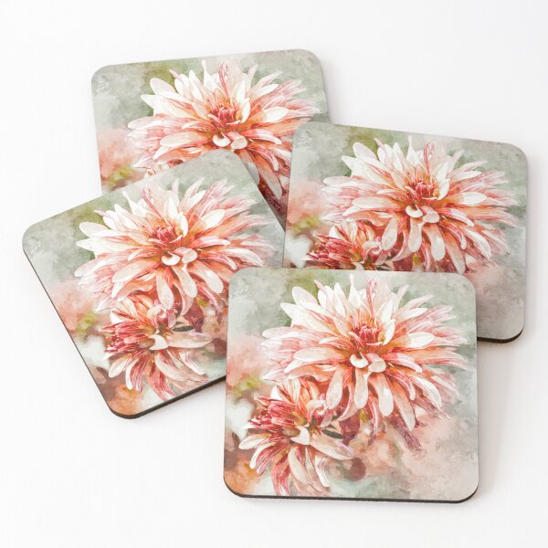 Item preview, Orange Dahlia Flower designed and sold by Metmehome.