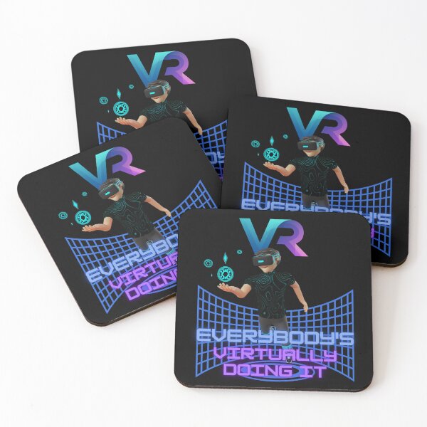 Item preview, VR Everybody's virtually doing it.virtual reality. Virtuality  designed and sold by Cajattire.
