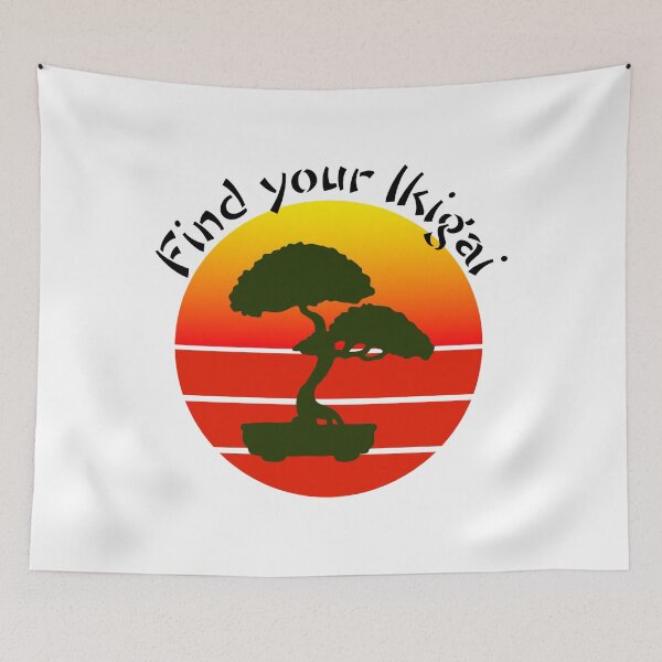 Item preview, Find your Ikigai, Healthy And Happy Ikigai designed and sold by crew-kraftz.