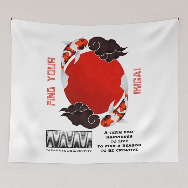 Item preview, IKIGAI     designed and sold by crew-kraftz.