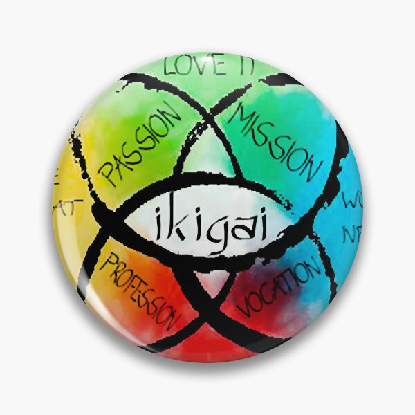 Item preview, IKIGAI     designed and sold by crew-kraftz.