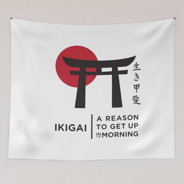 Item preview, IKIGAI     designed and sold by crew-kraftz.
