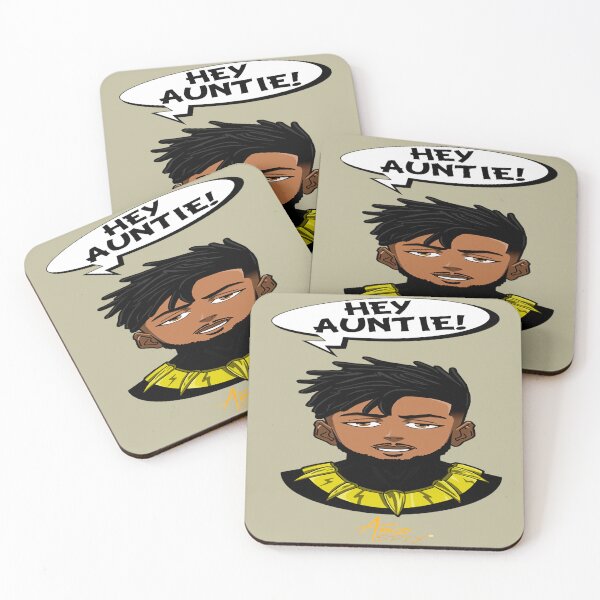 Item preview, Eric Killmonger ''Hey Auntie!'' designed and sold by NyjahWetton.