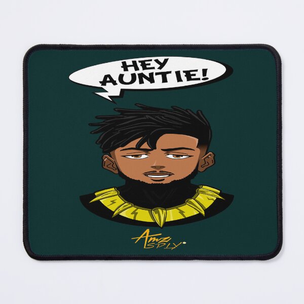 Item preview, Eric Killmonger ''Hey Auntie!'' designed and sold by NyjahWetton.