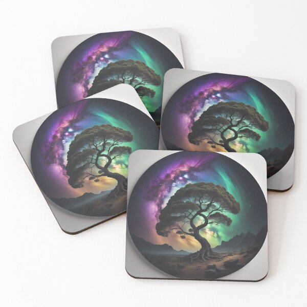 Item preview, tree in a galaxy designed and sold by Thiago Pando.