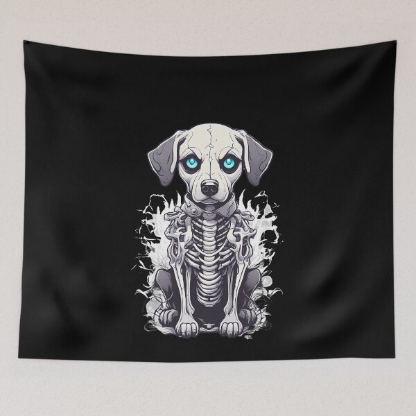 Item preview, Enigmatic Creepypasta Black Dog Skeleton designed and sold by Mechanical-Artt.