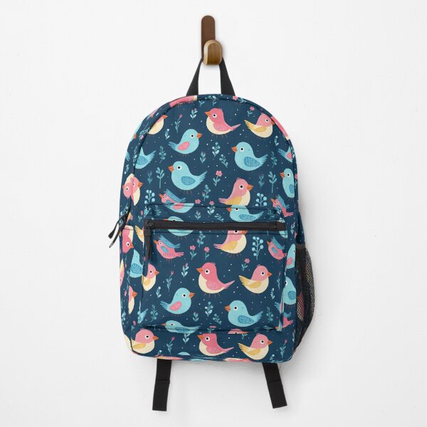 Item preview, cute bird seamless designed and sold by NatthyDesign.
