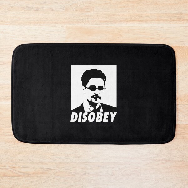 Item preview, Snowden Disobey (White) 	 		 designed and sold by retborcl3.